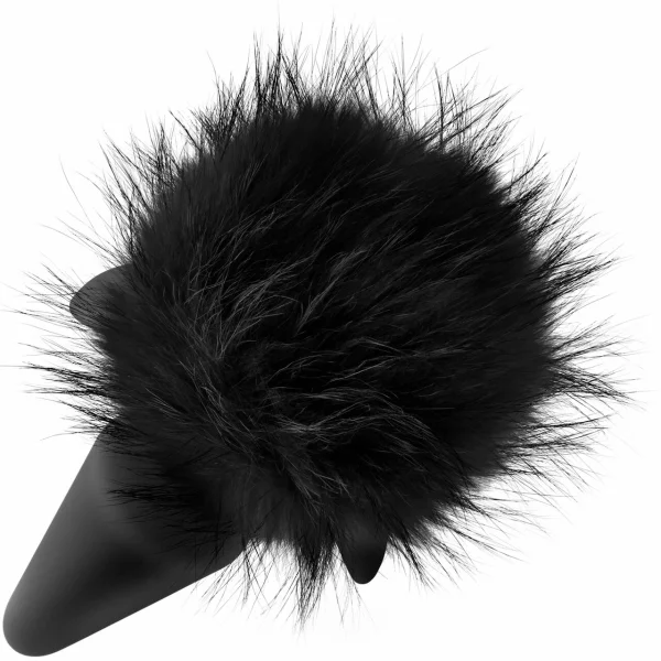 Blush Temptasia Fur Pom Plug