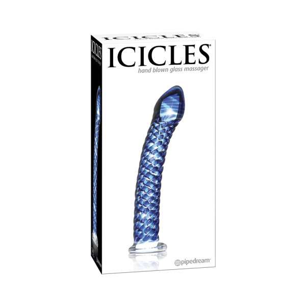 Icicles No 29 Textured Glass Dildo