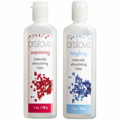 Oralove Delicious Duo Flavored Lube Warming Tingling