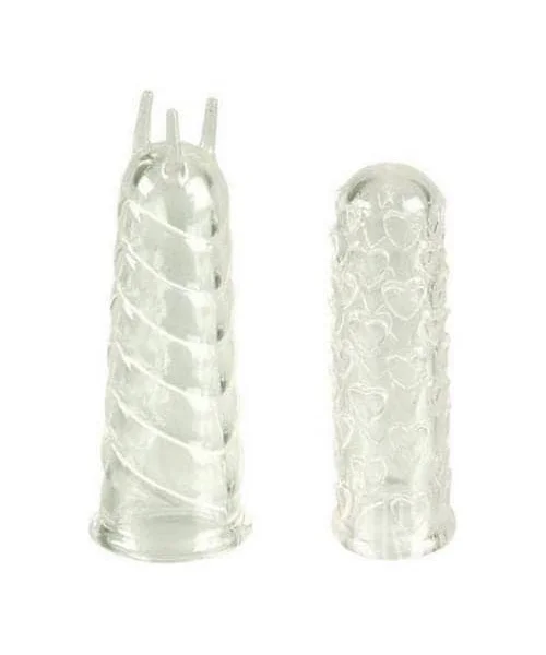 Silicone finger teasers