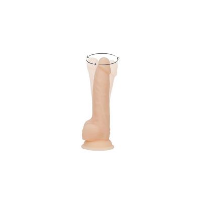 Naked Addiction 7 Inch Rotating and Vibrating Dong