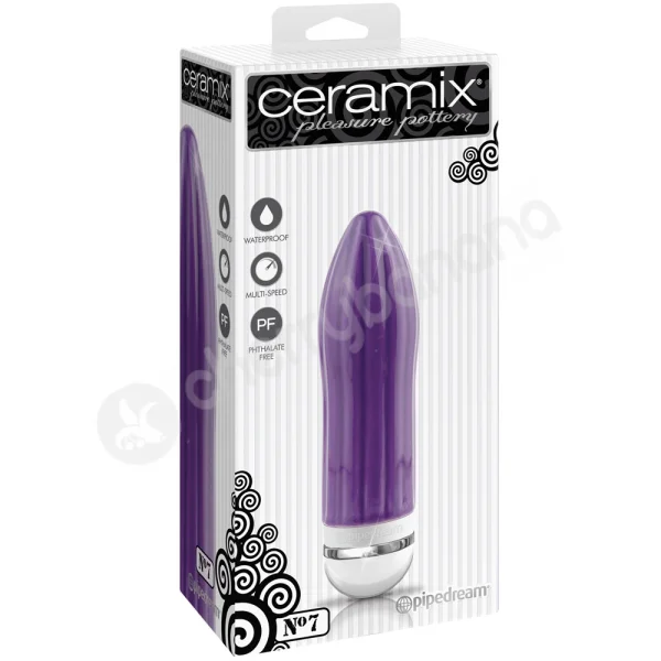 Ceramix No 7 Purple Vibrator