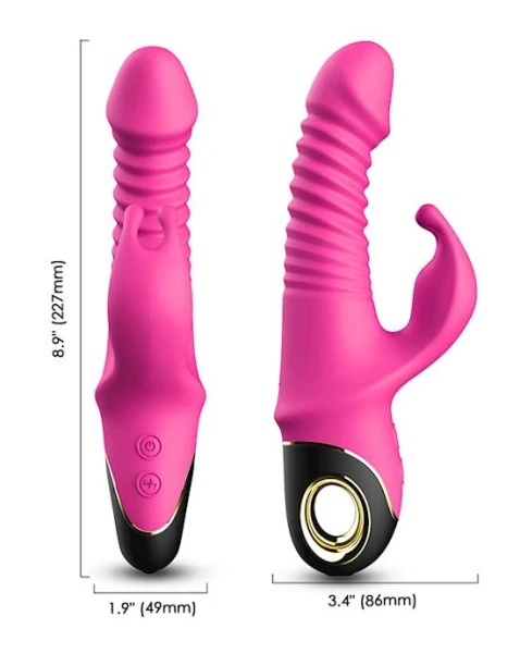 Brave Thrusting Rabbit Vibrator