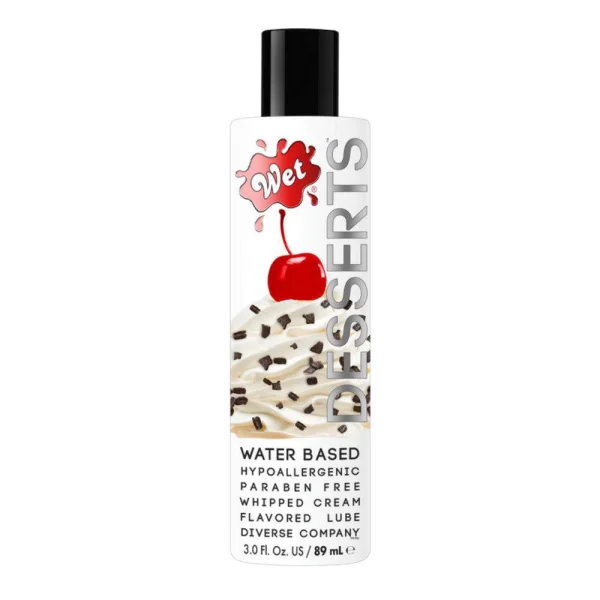 Wet Desserts Whipped Cream Water-Based Lube | 3oz