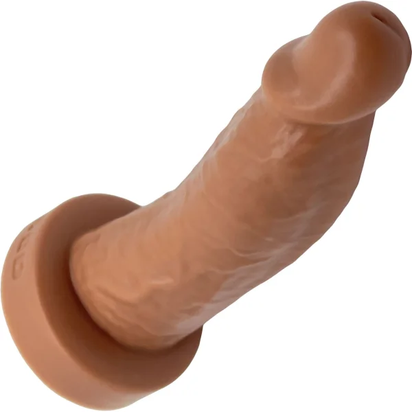 WEE Daddy Diedrich 6.25" Platinum Silicone Realistic Dildo By Dee's Big Daddies - Caramel
