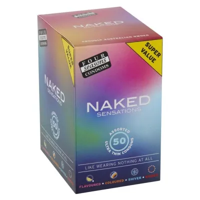 Four Seasons Naked Sensations Condoms 50 Pack