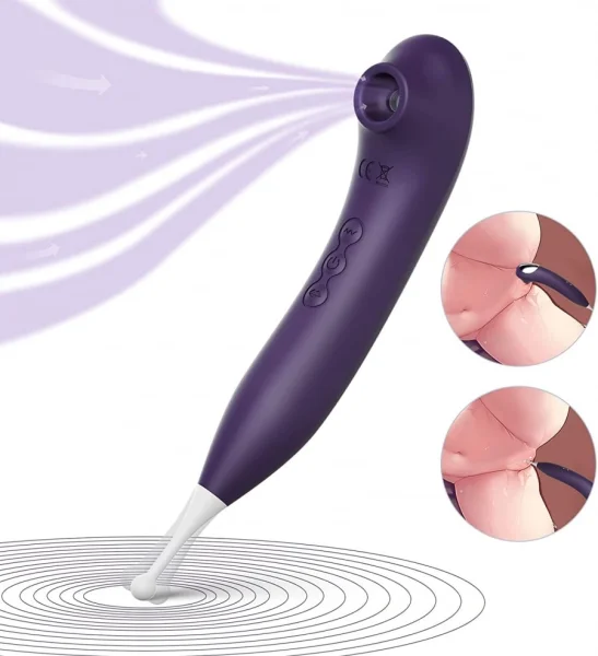Clitoral Orgasm Pen Purple - Little Sucker — image 5 of 8