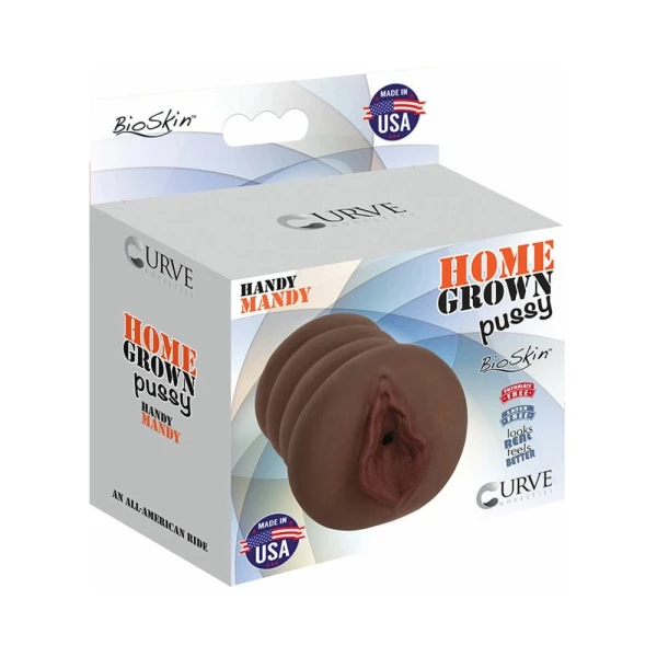 Home Grown Pussy Handy Mandy Chocolate Brown Stroker — image 8 of 8