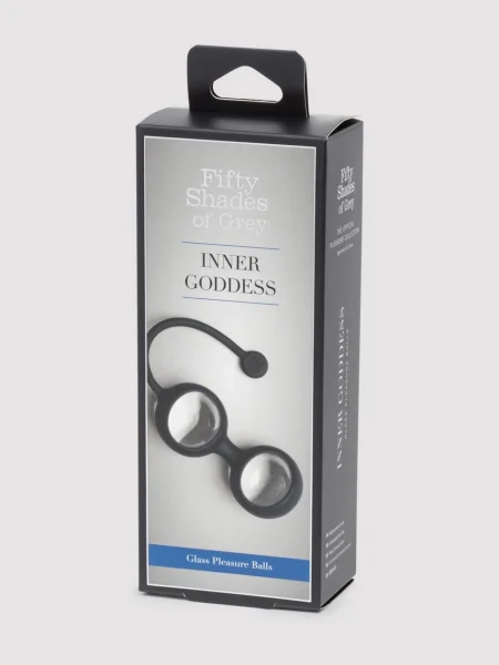 Fifty Shades of Grey Inner Goddess Glass Pleasure Balls 2.7oz