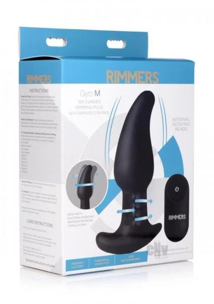 Gyro-m 10x Curved Rimming Plug With Remote Control — image 5 of 6
