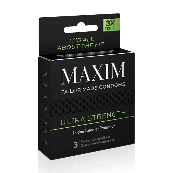 MAXIM Ultra Strength Condoms - 3PK