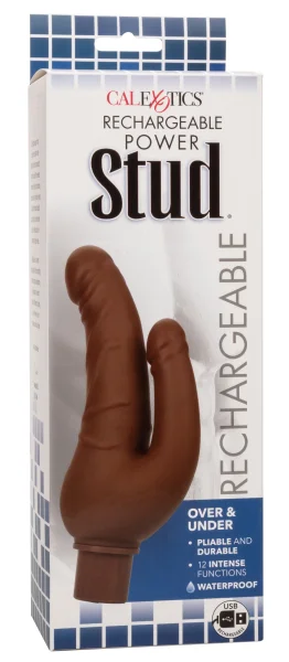 Rechargeable Power Stud Over and Under - Brown