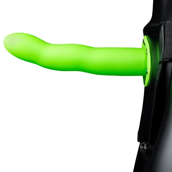 Ouch! Curved 8 Inch Hollow Strap-On