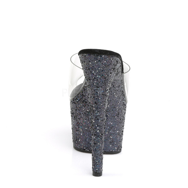 7 inches Heel, 2 3/4 inches PF Slide W/Holo Glitter Bottom — image 8 of 8