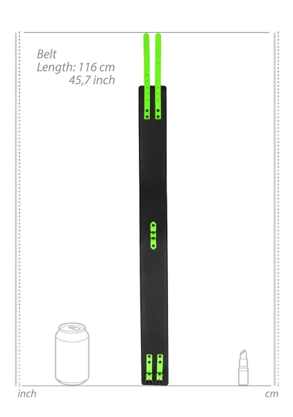 Ouch! Glow in the Dark Thigh Cuffs, Hand Cuffs and Belt