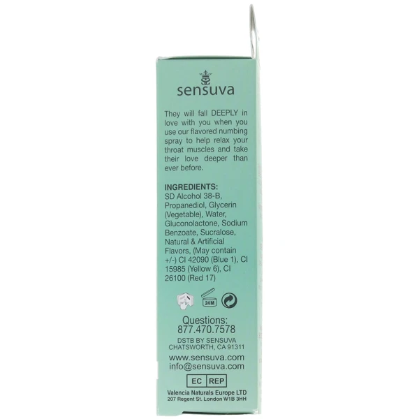 Deeply Love You Throat Relaxing Spray 1oz in Spearmint