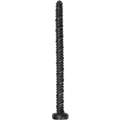 Ouch Textured Ass Snake 21 Inch Dildo
