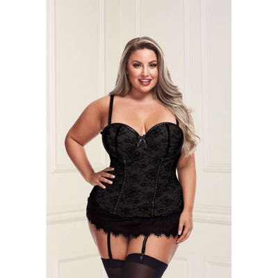 Baci Bustier and Gstring 1X 2X