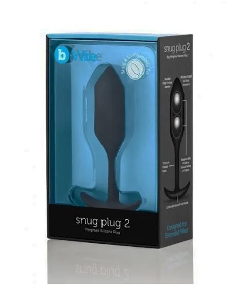 B-vibe Snug Plug 2 - Black