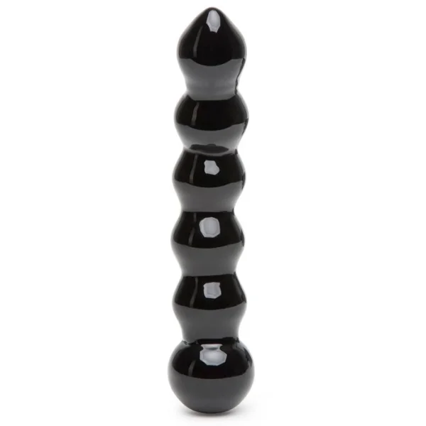 Fifty Shades Freed Its Divine Glass Beaded Dildo Black