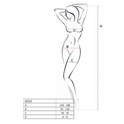 Bodystocking BS019 White