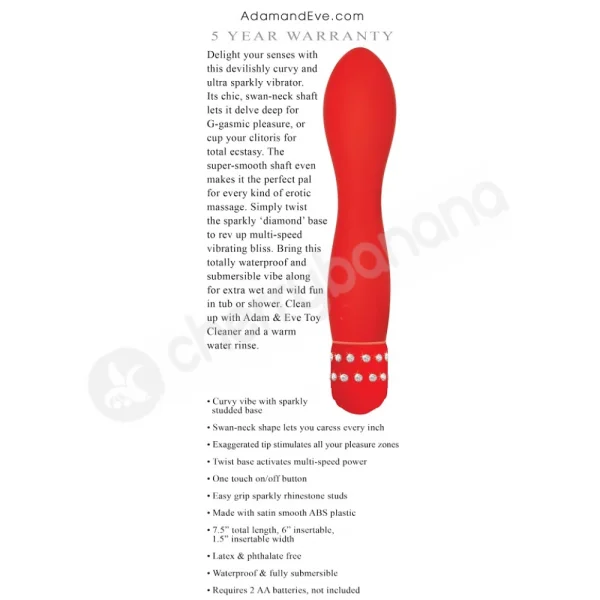 Adam & Eve Red Adore Me Diamond Vibe