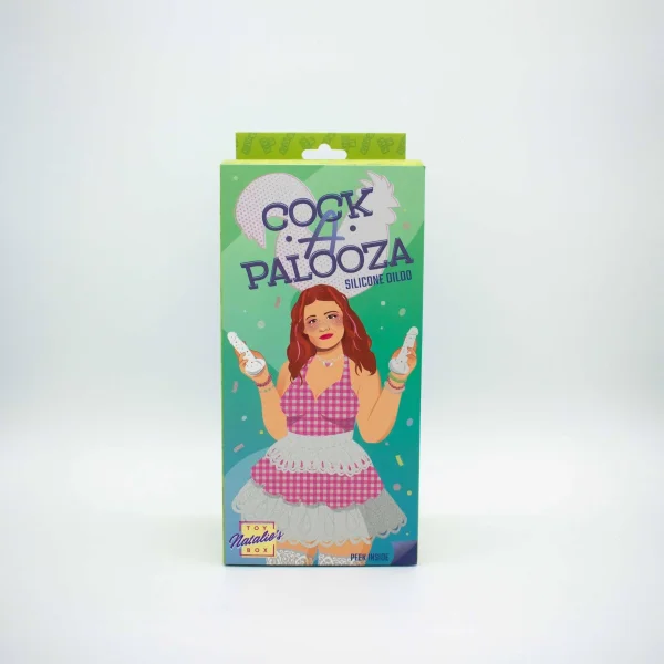 Cock-a-Palooza Confetti Silicone Suction Dildo