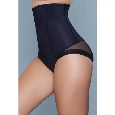 Peachy Soft Shapewear Brief Black S m