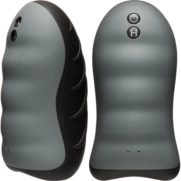 Doc Johnson Optimale Secondskyn Warming, Vibrating Silicone Stroker Sleeve