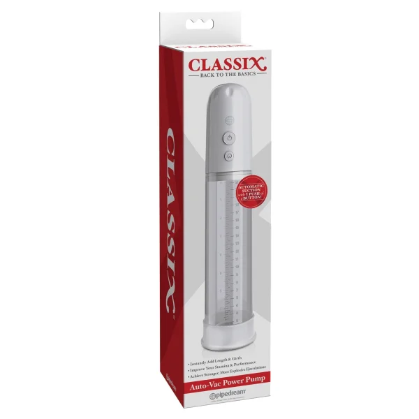 Classix Auto-Vac Power Pump White