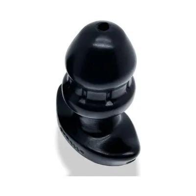Oxballs Drain o Flow thru Buttplug Silicone Large Black