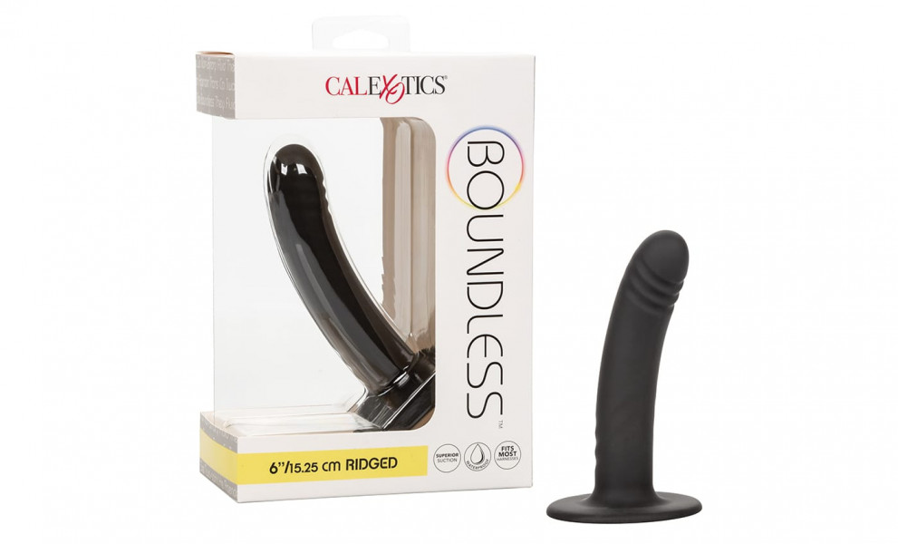 CalExotics Boundless Ridged Suction Cup Dildo