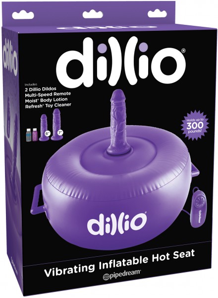 Purple Inflatable Hot Seat