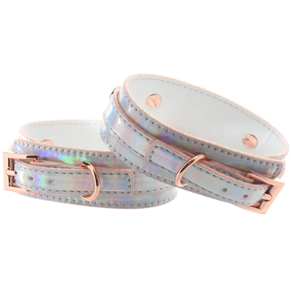 Cosmo Bondage Ankle Cuffs By NS Novelties - Rainbow