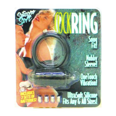 Ultra Soft Vibrating Cock Ring
