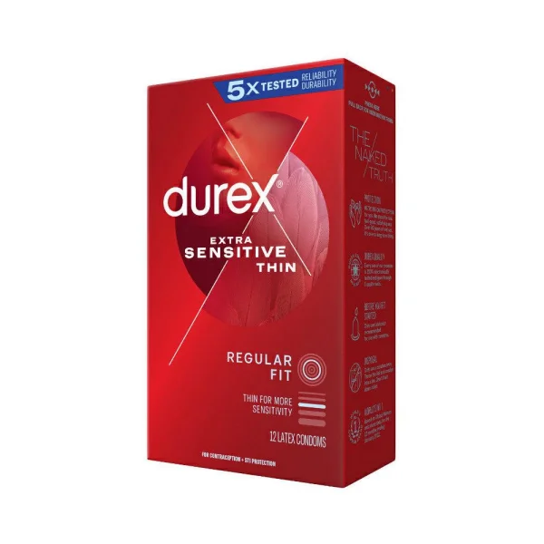 Durex Extra Sensitive Super Thin Condoms | 12-Pack — image 5 of 6