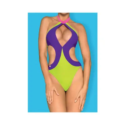 Obsessive Playa Norte One Piece Swimsuit Purple Small