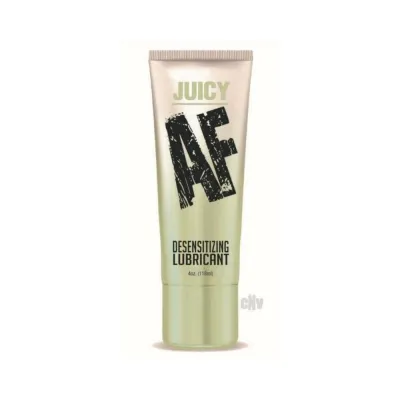 Juicy Af Desensitizing Gel Lubricant 4 Oz