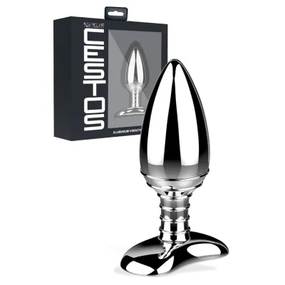 Nexus Cestos 4 7 Deluxe Aluminium Vibrating Butt Plug with Remote Control
