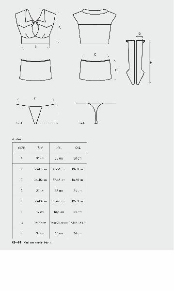 Student 4 Pc Costume - Small/Medium