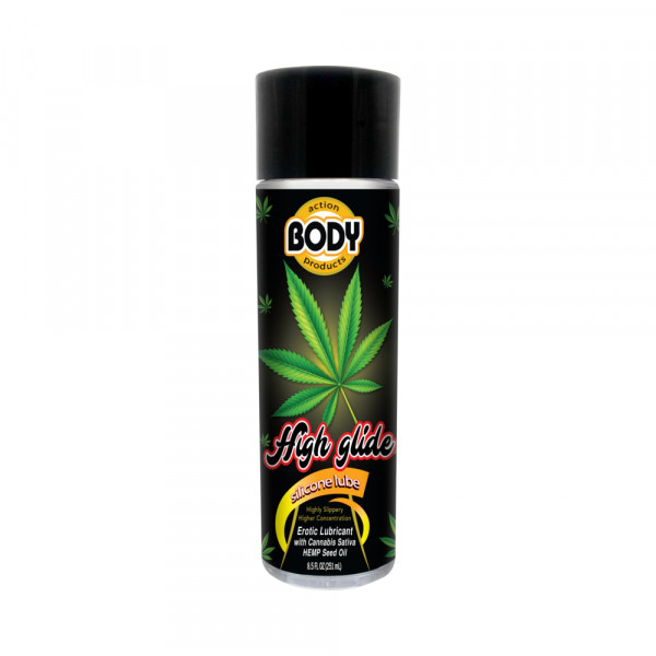 High Glide Erotic Silicone Lubricant 8.5oz Botle