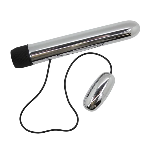 Dual Silver Vibrator & Bullet Combo
