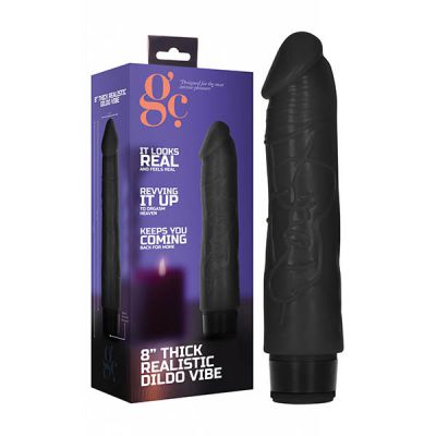 Thick 8 Realistic Vibrating Cock