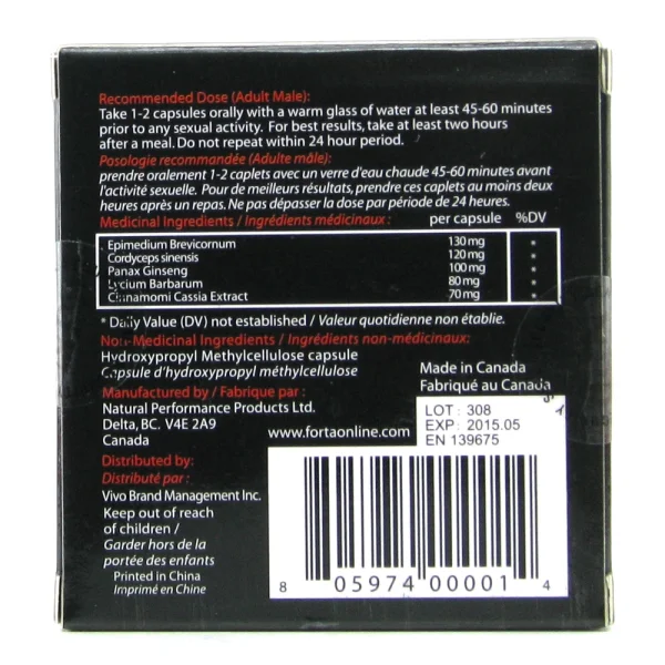 Forta for Men Sexual Enhancement Capsule