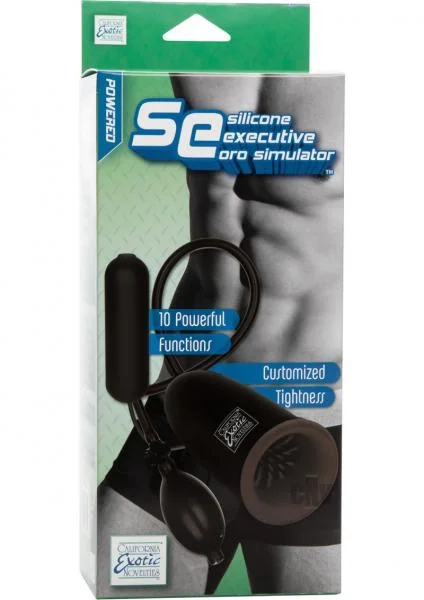 Silicone Executive Oro Stimulator Black — image 7 of 8