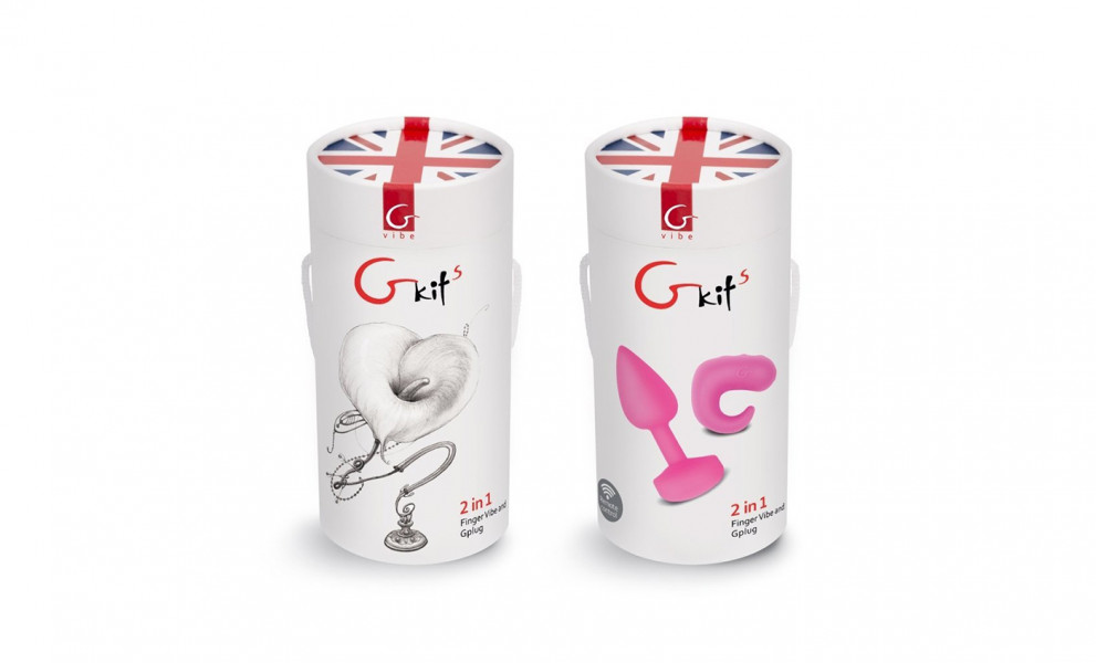 Gvibe Gkit Vibrating Butt Plug with Remote Control