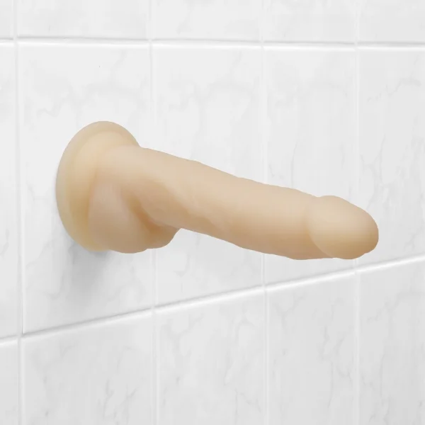 Naked Addiction 7 Inch Rotating and Vibrating Dong