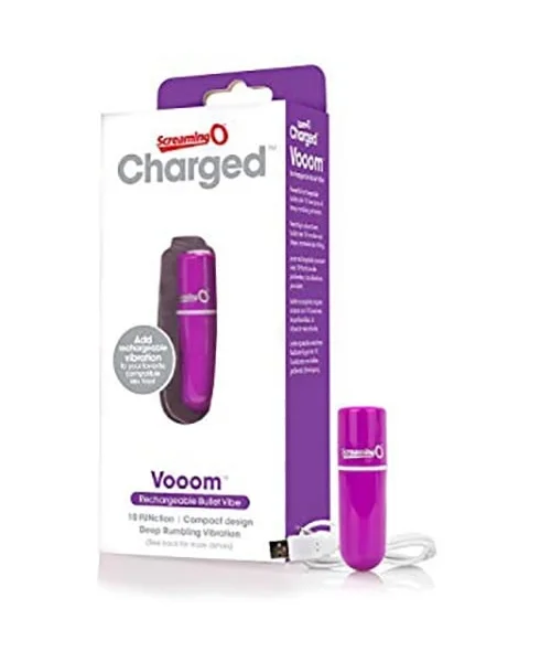 Charged Vooom Rechargeable Bullet Vibe