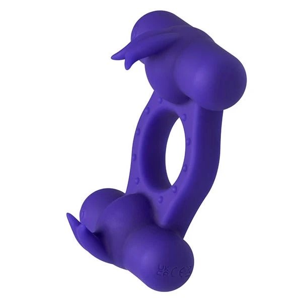 CalExotics Triple Orgasm Enhancer Silicone Cock Ring