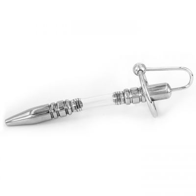 Torment Stainless Steel Flexible Penis Plug 10cm